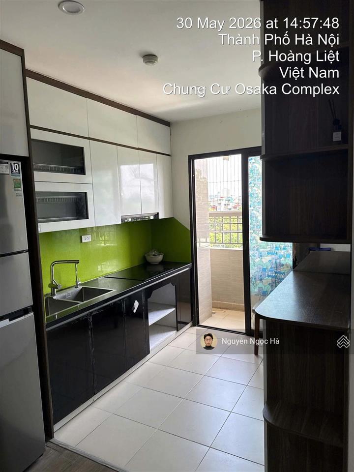 Cho thuê căn hộ 2pn, 8 triệu, 53m2 tại osaka complex, ngọc hồi, hoàng liệt
