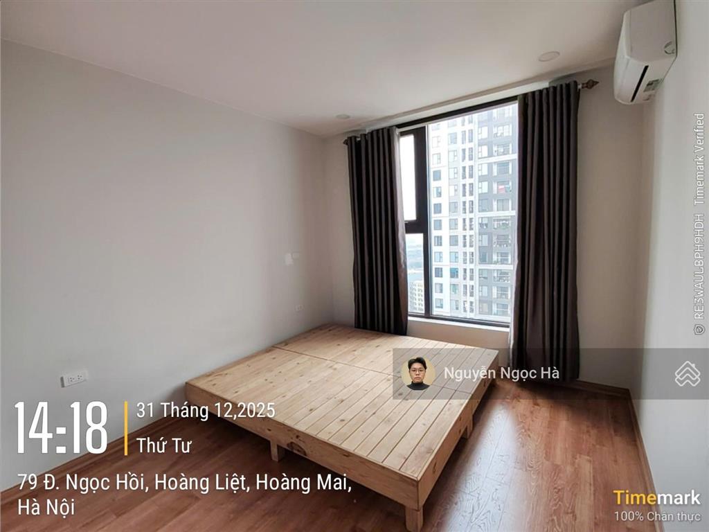 Cho thuê ch 2pn, 2wc giá tốt, đẹp tại rose town 79 ngọc hồi, 89m2, hà nội