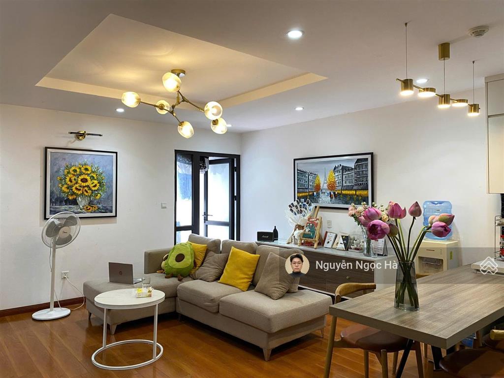 Cho thuê căn hộ 3pn, 10 triệu, tại hateco hoàng mai, 90 m2, đầy đủ nội thất đẹp