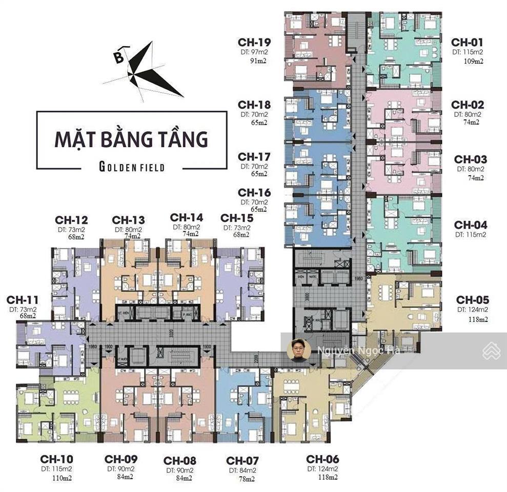 Bán căn hộ chung cư tại golden field mỹ đình, 4,8 tỷ, 66 m2, đẹp, nhiều tiện ích