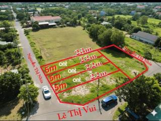 Lô góc 2 mặt tiền 150m² ngay đường ba sa, giá chỉ 1 tỷ x  hỗ trợ vay 100%