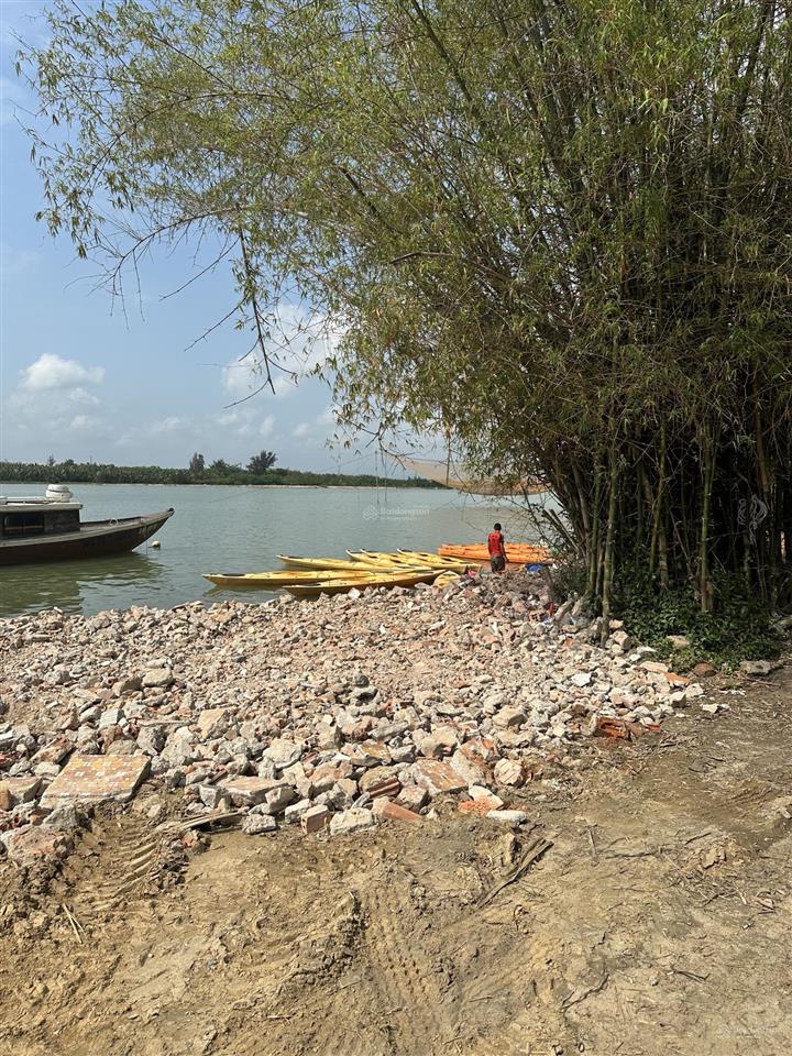 Bán 602m² đất view trực diện sông cẩm thanh hội an, giá hot !!!