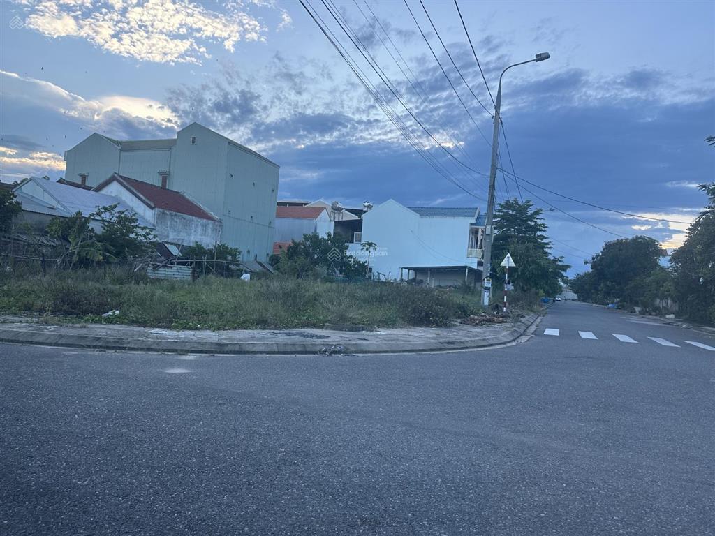 Hot! bán đất 2 mặt tiền 283m2 tại lương thúc kỳ, cẩm an, hội an, 39 triệu / m2