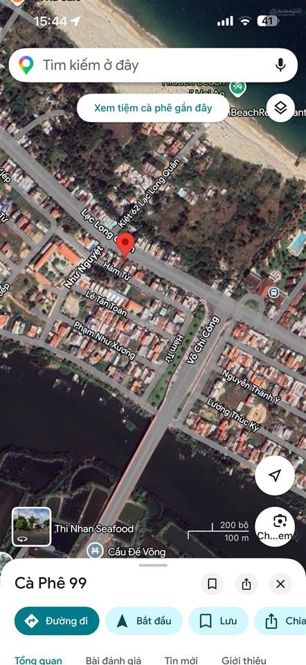 Bán đất 2mt 230m2, 9,1 tỷ ở lạc long quân, p cẩm an, tp.hội an, quảng nam, hot! uy tín