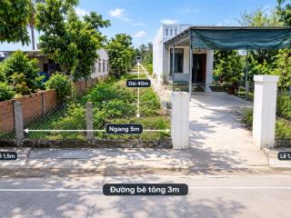 Bán đất tân khai tại số 36a, p điện dương, huyện điện bàn, quảng nam, giá ưu đãi 1,690 tỷ, 200m2