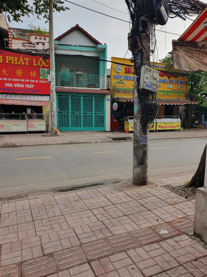 Bán nhà mặt tiền tân hòa đông, quận 6  142m2. gần chợ phú lâm có khai thác cho thuê!