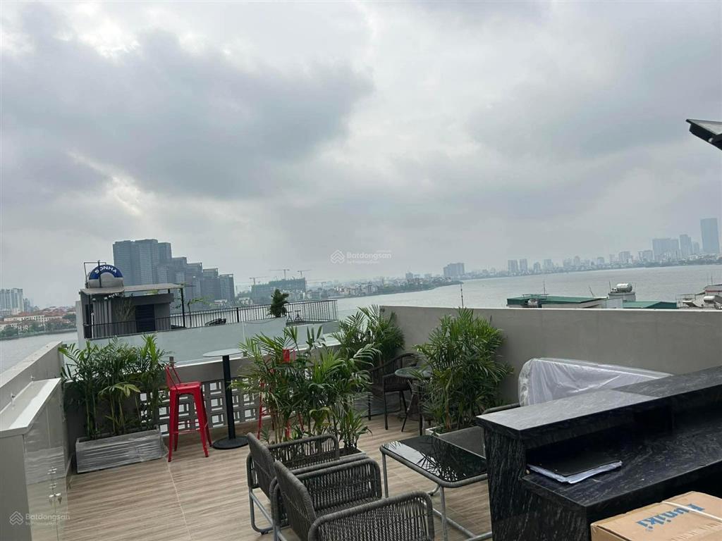 Toà apartment nhật chiêu mặt ngõ ô tô view hồ tây 88m2 x 9 tầng thang máy 13 phòng luxury