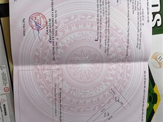 Tráng việt, mê linh hà nội đất sổ đỏ full thổ cư, dt 103,6m2, mt 4.98m đường 2 ôtô tránh cơ hội tốt