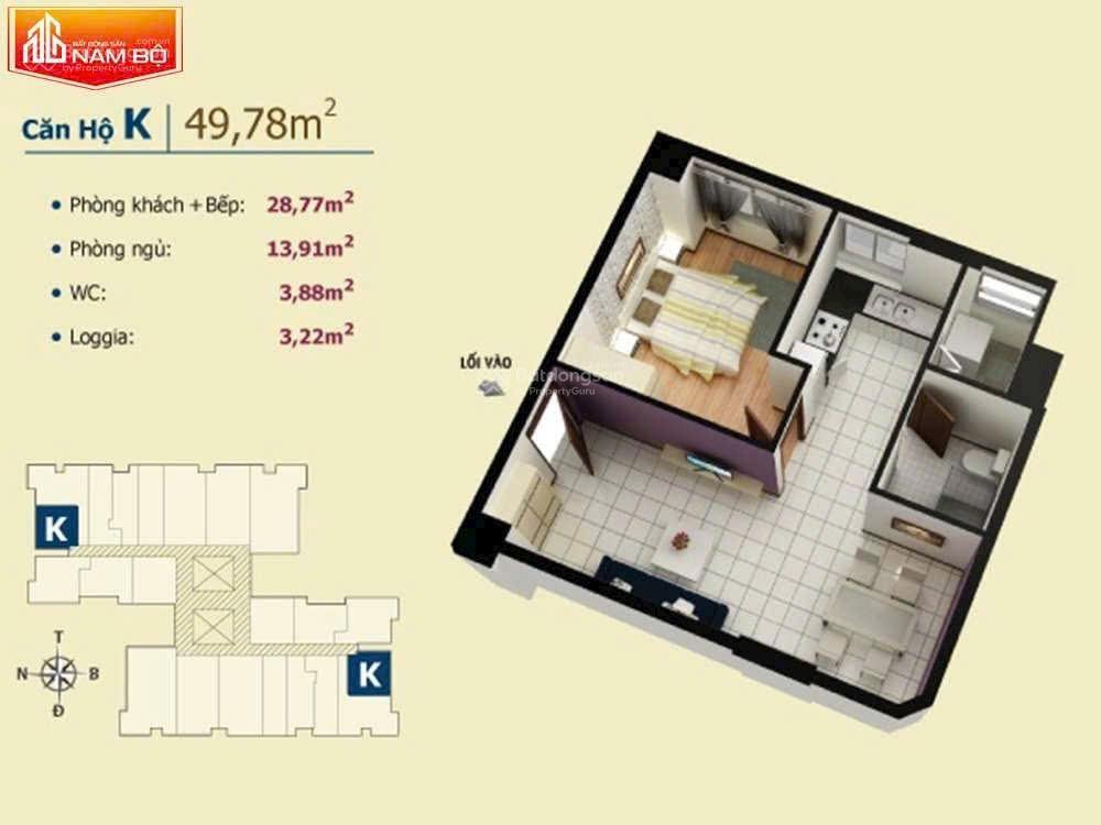 Em chính chủ gửi bán căn võ đình 1 pn sổ sẵn chỉ 1ty9 có thương lượng