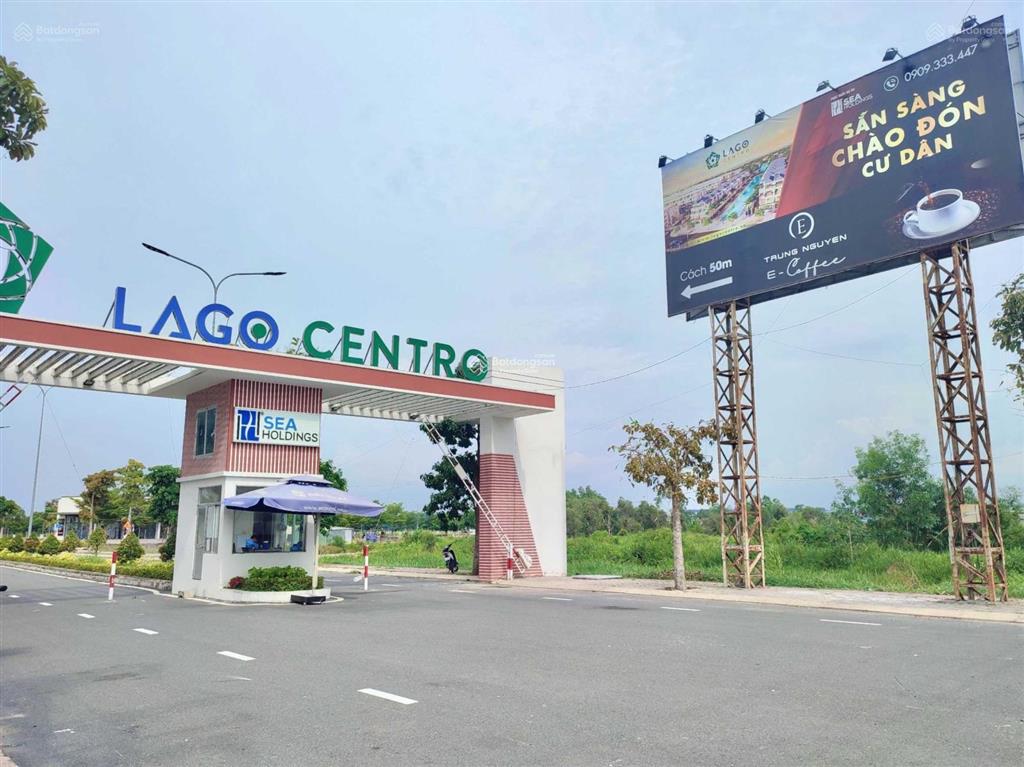 Cần bán nhanh lago centro dt 83m², giá 1,1 tỷ. sổ đỏ sang tên ngay, nền thoáng mát ngay kênh đào