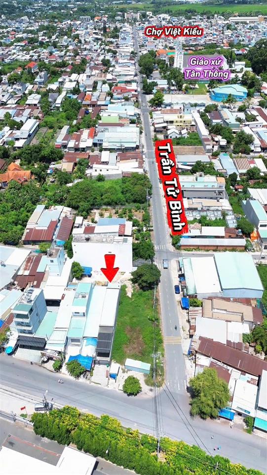 Bán đất mặt tiền trần tử bình 320m. (10x32). sát chợ việt kiều. giá 1,9 tỷ còn thương lượng