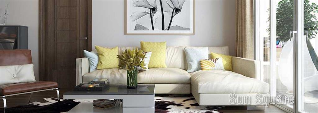 Chủ nhà thiện chí bán căn 2pn 2vs 80m2 chung cư sun square  lê đức thọ, tầng trung thoáng giá tốt