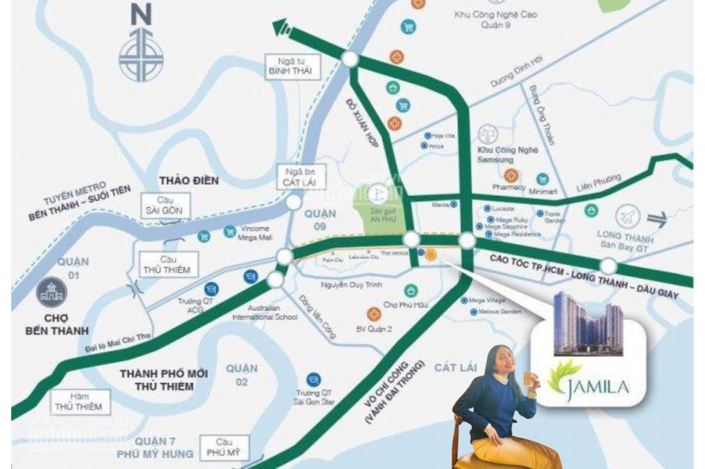 CĂN HỘ 2PN 2WC JAMILA SẴN NHÀ NHẬN KHÁCH MỚI  - ĐẦY ĐỦ NỘI THẤT CHỈ XÁCH VALI VÀO 12 TRIỆU