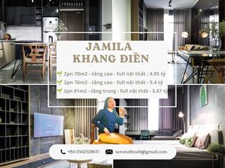  JAMILA KHANG ĐIỀN 2 P.NGỦ SỔ HỒNG RIÊNG LÂU DÀI: 4.85 - 5.67 TỶ - HOTLINE: 0942.50.8611 (Em Thoa - 6 năm đồng hành
