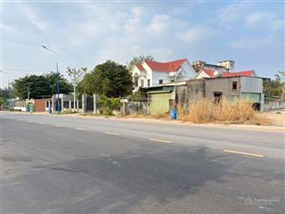 Bán đất mặt tiền đường nhựa minh thành  chơn thành. diện tích hơn 480m2, sẵn 100m2 thổ cư, shr