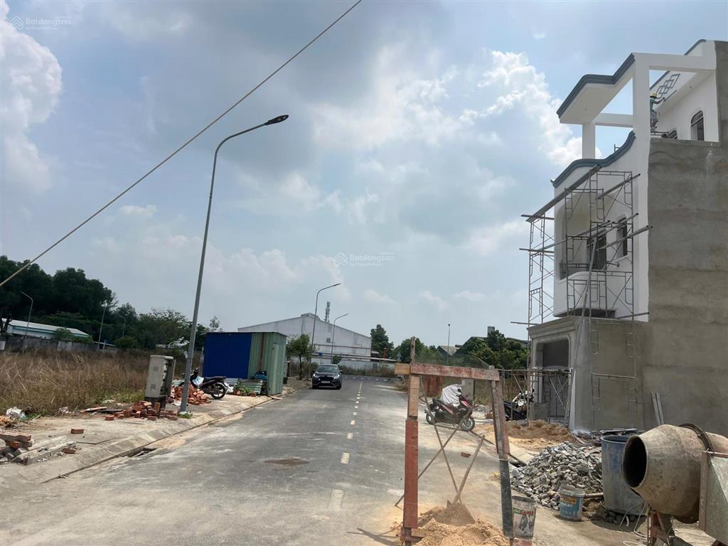 Bán lô đất kdc tuấn điền phát ngay trung tâm tp tân uyên giá đầu tư dt 72m2 sổ sẵn, full thổ cư