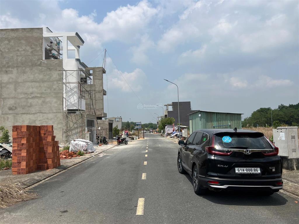 Bán lô đất kdc tuấn điền phát ngay trung tâm tp tân uyên giá đầu tư dt 72m2 sổ sẵn, full thổ cư