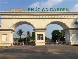 Chính chủ gửi bán lô đất dự án phúc an garden bàu bàng, diện tích 75m2, full thổ cư, shr, ngay kcn
