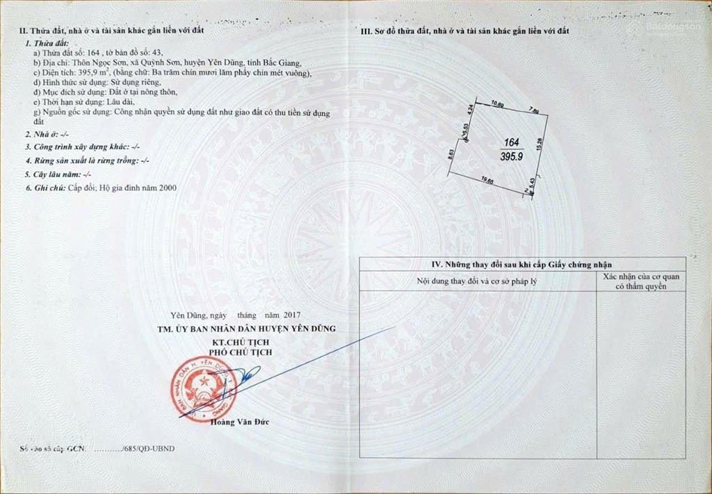 Bán nhà riêng chính chủ tại tân an, yên dũng, bắc giang, 7 tỷ, 395 m2, chính chủ hàng hiếm
