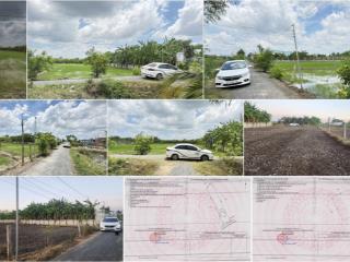 Kẹt bank bán gấp 2378m2 đất thổ cư ngay phường sơn qui, thành phố gò công giá 3tr/m2 , sổ hồng bst