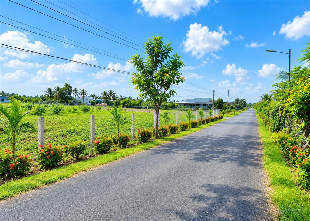 Cần bán 500m2 đất thổ đô thị, đường nguyễn trọng hợp nd, thành phố gò công, sổ hồng