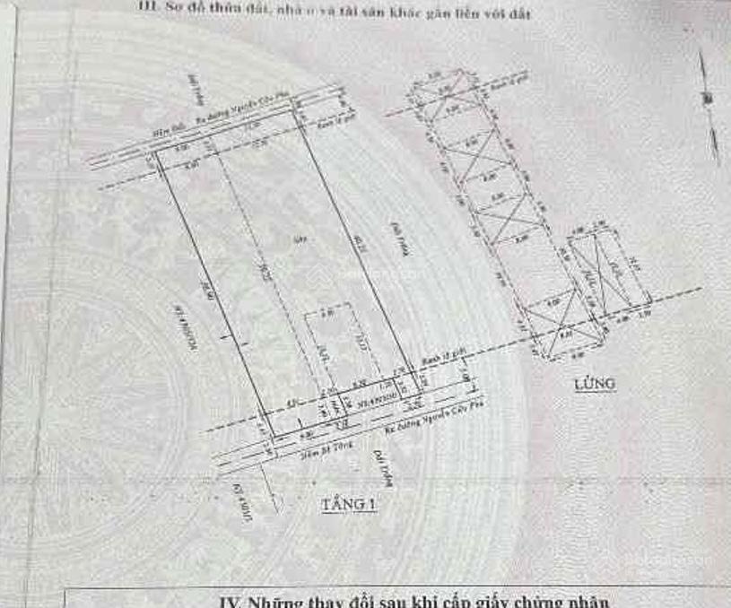 Đất tân tạo, bình tân  dt 1635m2 full thổ ngang 20m vuông vắn, dòng tiền 120tr/th. hơn 50 tỷ