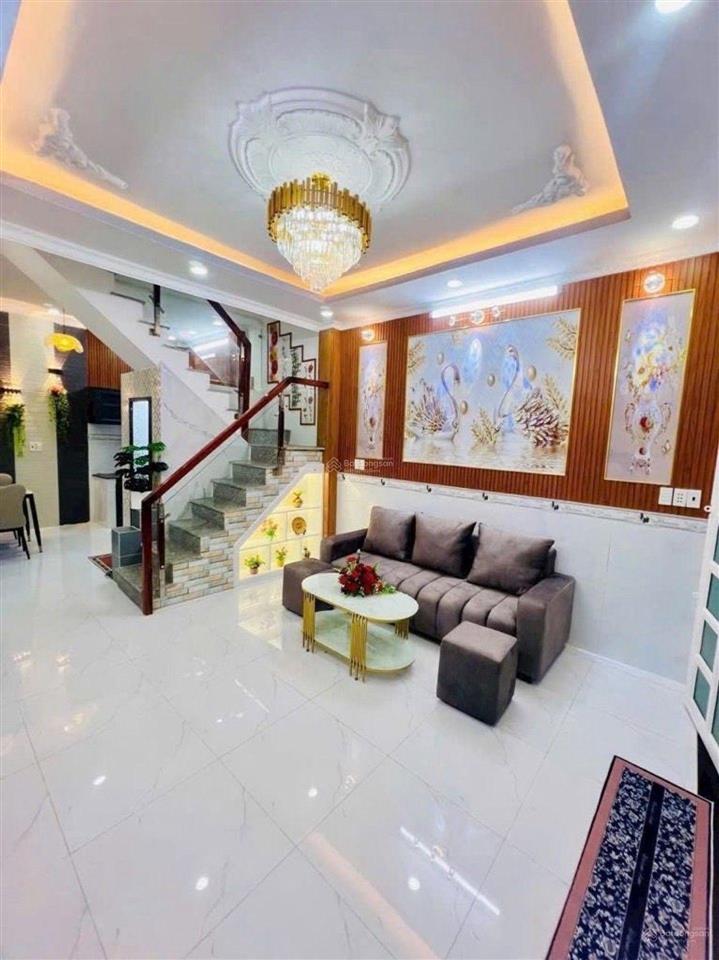 Nhà mới hoàn thiện chỉ 2.29 tỷ hẻm 1902 huỳnh tấn phát, nhà bè
