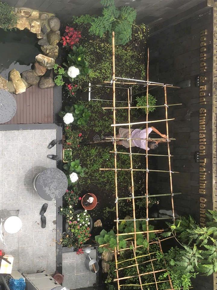 Q12.hcmbán villa vườn,view trường học, thoáng mát, đường container, 2 sân trc  sau rộng rãi
