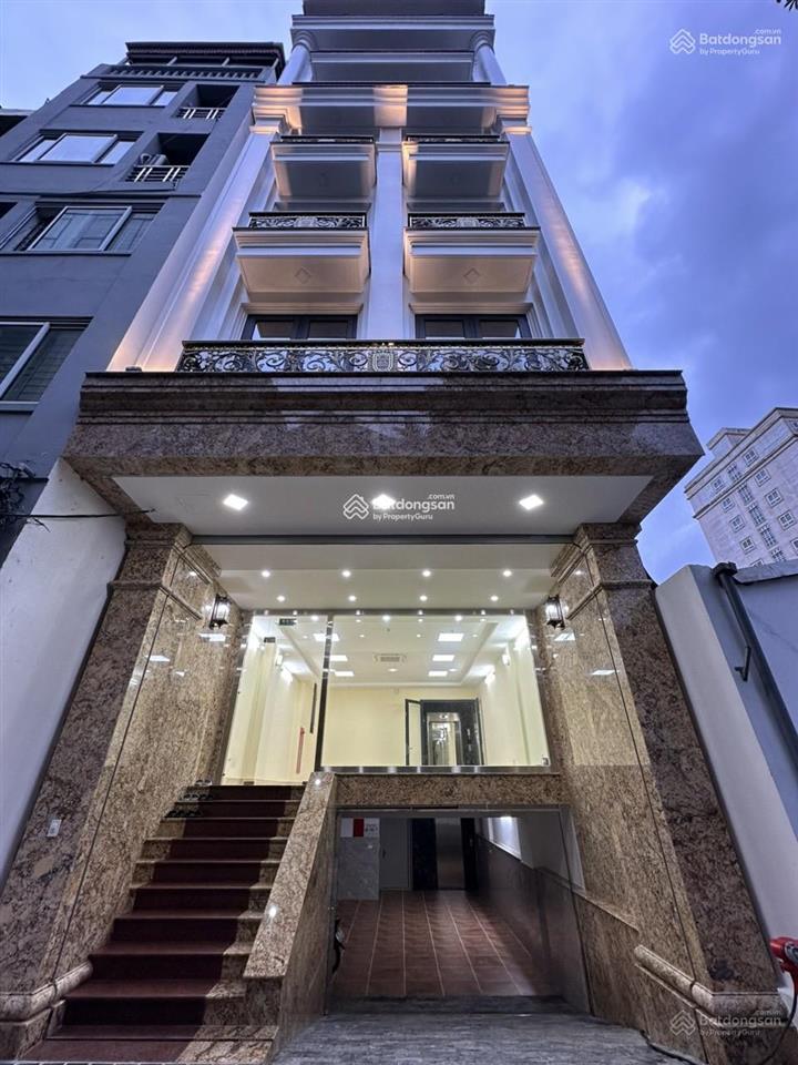 Cho thuê nhà mới hoàng cầu  đặng tiến đông, 90m2 x 7 tầng, 1 hầm mt 6m, thông sàn, thang máy, 50tr