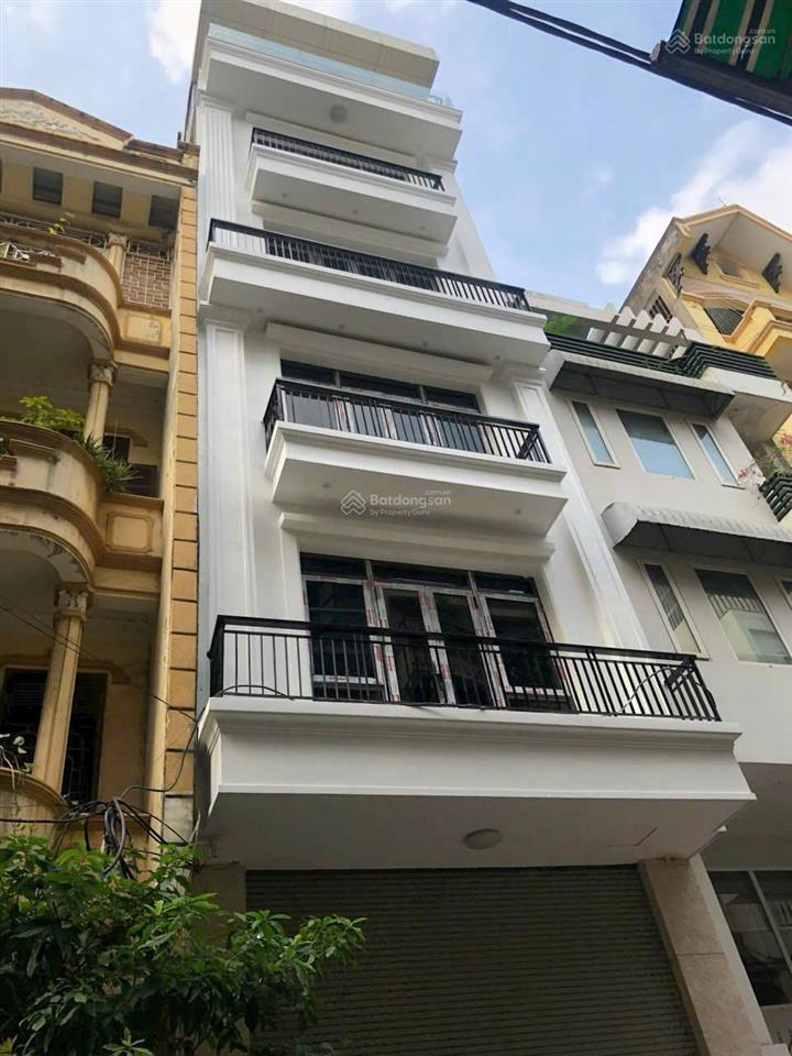 Cho thuê nhà phố nguyễn chánhcầu giấy 75m2 x 5 tầng, mt 5m thông sàn ôtô tải đỗ cửa, spa, vp 25tr