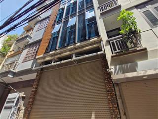 Chính chủ cho thuê nhà mới tinh trung kính, 65m x 7 tầng, 1 hầm, thông sàn, thang máy pccc 45tr