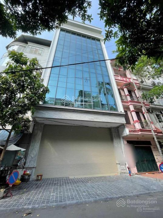 Tòa nhà vp huỳnh thúc kháng  nguyên hồng 90m2x8t, mới tinh, thông sàn, thang máy, pccc, 50tr/th
