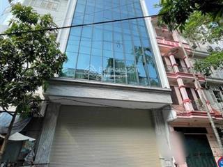 Tòa nhà vp huỳnh thúc kháng  nguyên hồng 90m2x8t, mới tinh, thông sàn, thang máy, pccc, 50tr/th