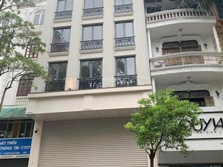 Cho thuê tòa nhà phố hàm nghi 120m2  6 tầng có hầm, mt 8m, 4 làn ô tô, nhà xây mới, 55tr/th