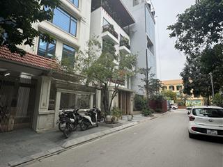 Mời thuê trung kính gần nguyễn chánh 150m2 5 tầng, 1 hầm, mặt tiền 10m, xe tải tránh, khu vip