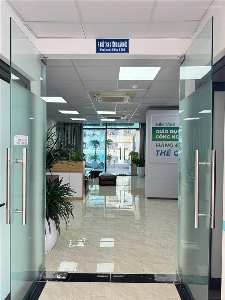 Mời thuê trung kính gần nguyễn chánh 150m2 5 tầng, 1 hầm, mặt tiền 10m, xe tải tránh, khu vip