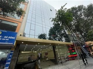 Cho thuê toà nhà nguyễn trãi 170m2 8 tầng, 1 hầm, mặt tiền 10m, pccc thẩm duyệt, 135tr/th