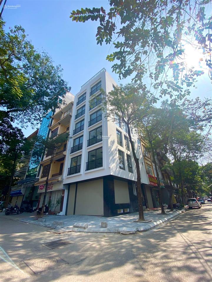 Cho thuê nhà lô góc trung yên  trung hòa  trung kính 135m2 5 tầng, nhà mới, 4 làn ô tô, 38tr/th
