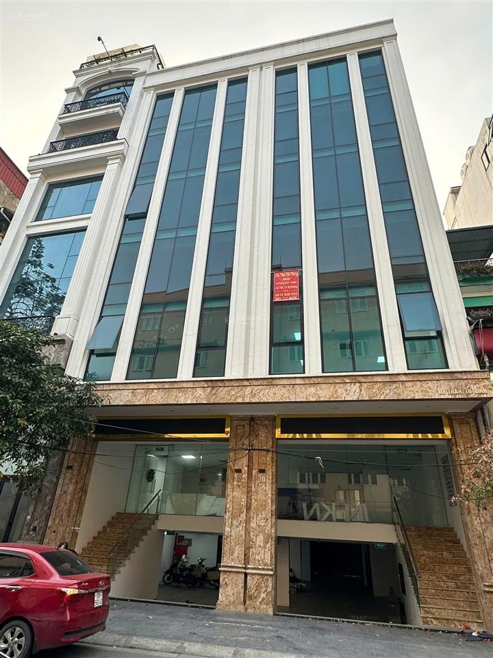 Cho thuê tòa nhà đỗ quang nguyễn thị định 70m², 7 tầng 1 hầm, thang máy, pccc, mới toanh