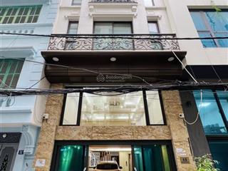 Cho thuê nhà quanh vũ phạm hàm  trung kính  trung hòa 90m2 6 tầng, thang máy, 4 làn ô tô, xe tải