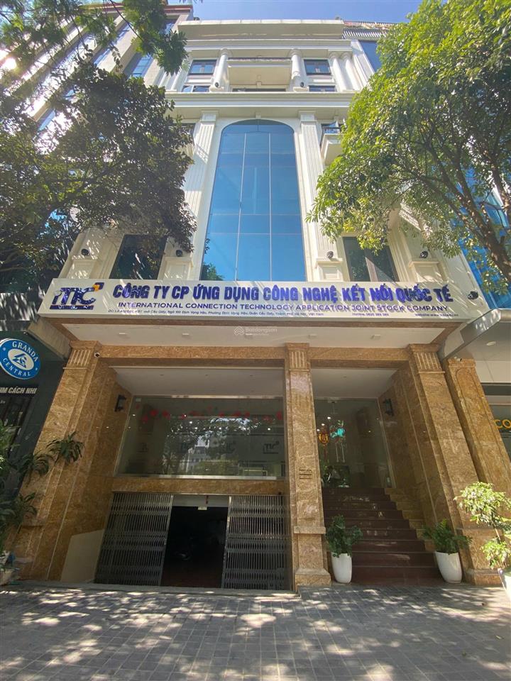 Cho thuê tòa nhà phố nguyễn trãingã tư sở 160m2, 8 tầng, có hầm, mtiền 10m, pccc chuẩn, 125tr/th