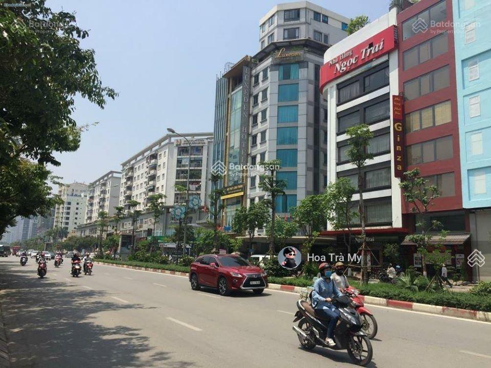 Tòa nhà mặt phố lô góc mặt tiền 15m láng hạ  đống đa 150m2 8 tầng, 1 hầm  150tr/th
