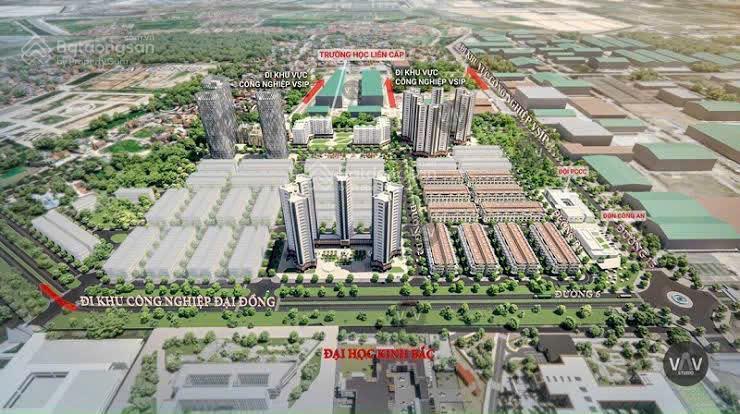 Mở bán vietsing square vsip bắc ninh 30% nhận nhà ngay  ls 4% ân hạn gốc 24t