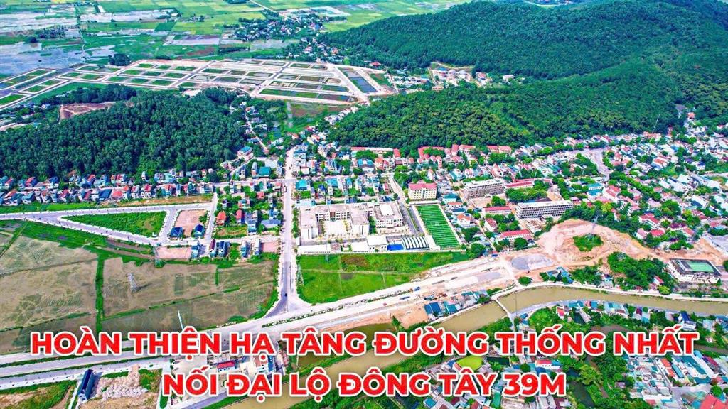 Chính chủ cần bán lô đầu ve lk15 mặt đường thống nhất mb520, r.thông, đông sơn, thanh hoá