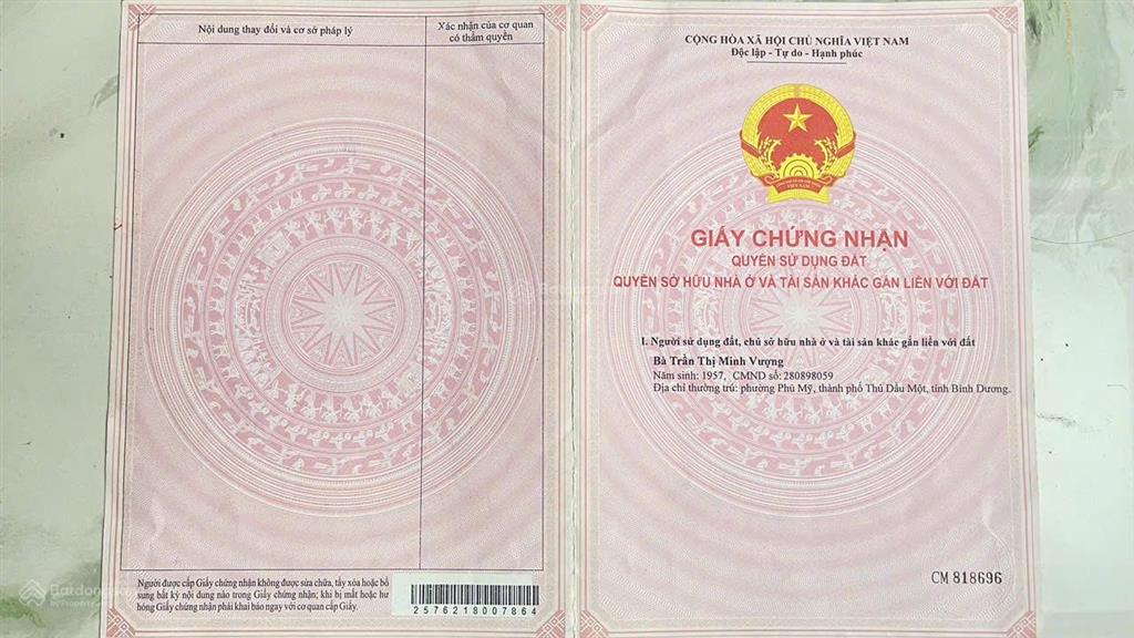 Bán nhanh nhà mặt tiền huỳnh văn lũy, phú mỹ, thủ dầu một, bình dương. vị trí đắc địa, giá cực tốt