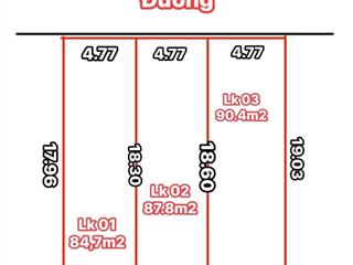 Chủ gửi lô đất tại xã ông đình, khoái châu