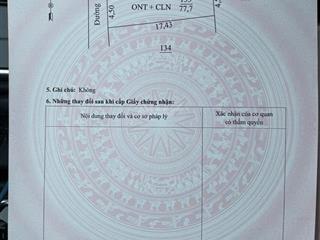 Siêu hiếm lô đất vàng lô đất tại thôn lý đông xã vĩnh hồng huyện bình giang tỉnh hải dư