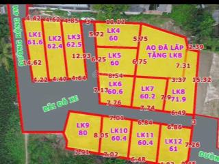 Chủ gửi lô đất tại xã tiên hoa tỉnh hưng yên diện tích 60,4m2
lô lk11 giá 550 triệu
