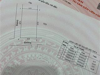 Lô góc 2 mặt tiền trung tâm khoái châu . diện tích 70m mặt tiền 5m71 , vuông vắn, đặc biệ