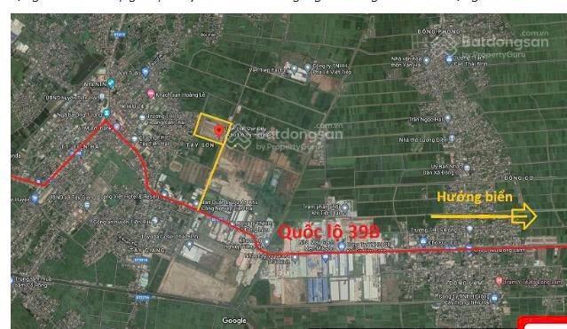 Lô lk222 thuộc dự án tiền hải star city (kdc bắc đồng đầm 1) diện tích 90m tại xã tây sơn,